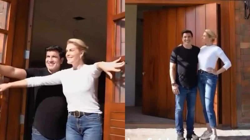 Edu Guedes e Ana Hickmann abrem as portas de seu novo lar - Reprodução/Instagram