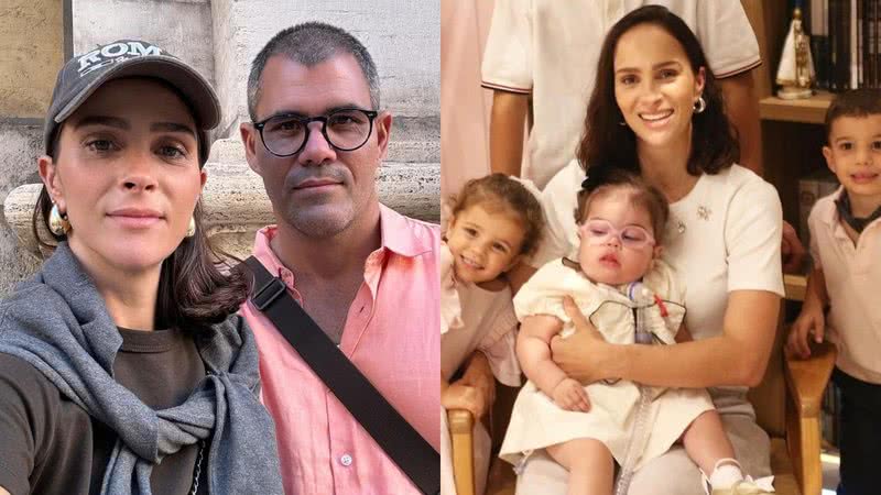 Juliano Cazarré e Leticia são pais de 6 filhos - Foto: Reprodução / Instagram