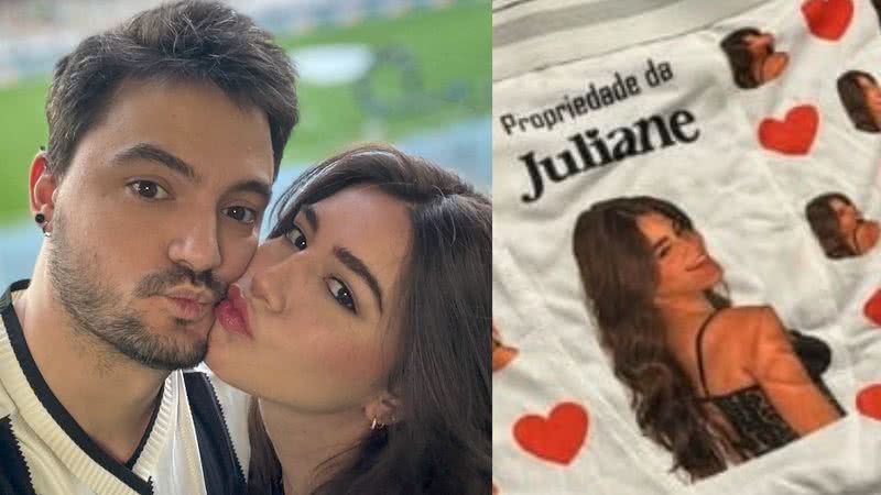 Felipe Neto e Juliane Carvalho - Reprodução/Instagram