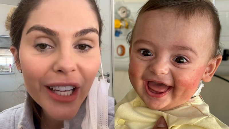 Bárbara Evans celebra alta do filho após 11 dias de internação - Reprodução/Instagram