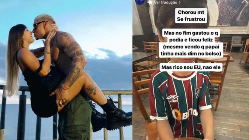 Cantor Filipe Ret com a namorada e filho - Foto: Reprodução/Instagram