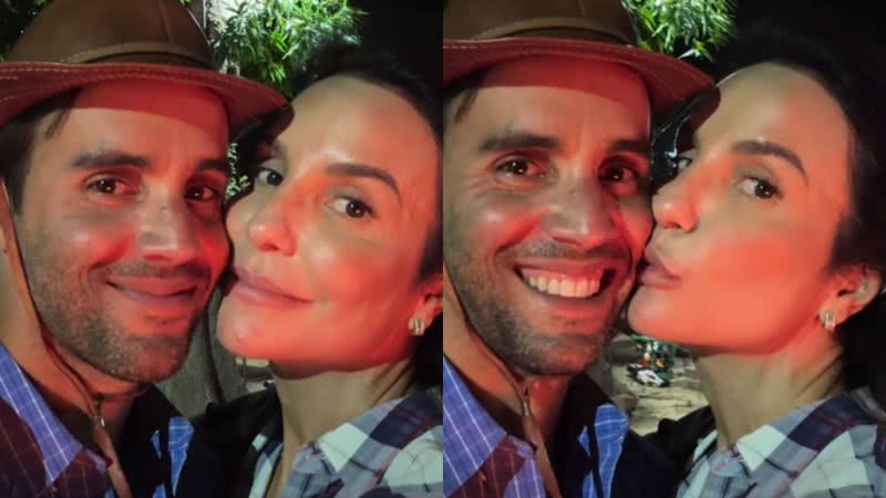 Ivete Sangalo e Daniel Cady - Foto: Reprodução / Instagram