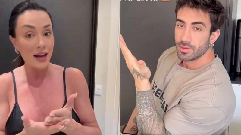 Juju Salimeni revela divisão de contar com Diogo Basa - Reprodução/Instagram