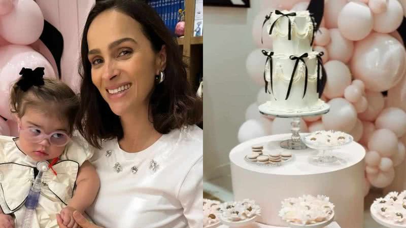 Leticia Cazarré mostra detalhes da festa de Maria Guilhermina - Reprodução/Instagram