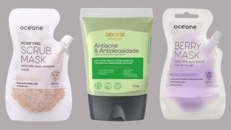 6 máscaras faciais para incluir no skincare - Reprodução/Mercado Livre