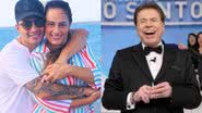 Gustavo Moura, Silvia Abravanel e Silvio Santos - Foto: Reprodução / Instagram / SBT