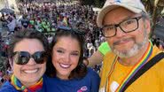 Sandra Annenberg, Ernesto Paglia e Elisa - Foto: Reprodução / Instagram