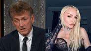 Montagem Sean Penn e Madonna - Foto: Reprodução/Youtube - Reprodução/Instagram