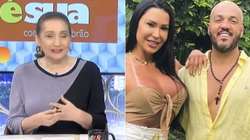 Sonia Abrão, Gracyanne Barbosa e Belo - Foto: Reprodução / Instagram