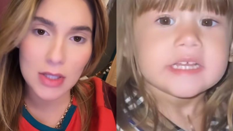 Virginia mostra a filha irritada após confusão com a avó - Reprodução/Instagram