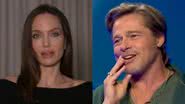 Brad Pitt e Angelina Jolie - Foto: Reprodução/Instagram/YouTube