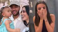 Neymar Jr e Bruna Biancardi com a filha, Mavie - Foto: Reprodução / Instagram