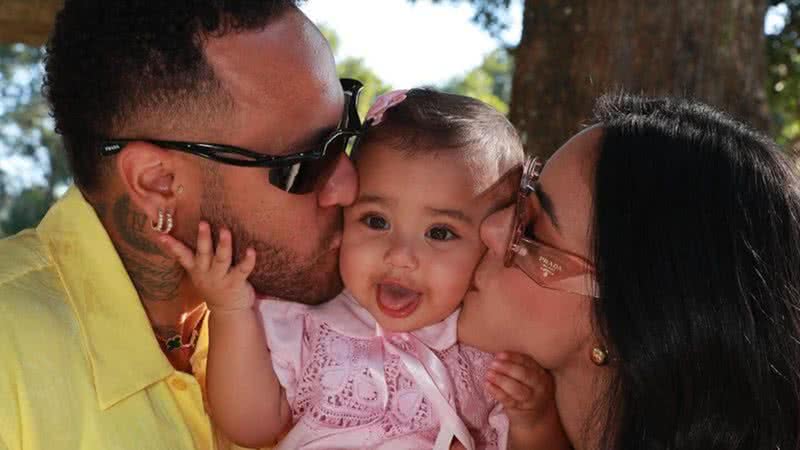 Neymar, Mavie e Bruna Biancardi - Foto: Reprodução/Instagram