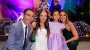 Cesar Tralli, Rafaella Justus, Manuella e Ticiane Pinheiro - Foto: Andy Santana / Brazil News