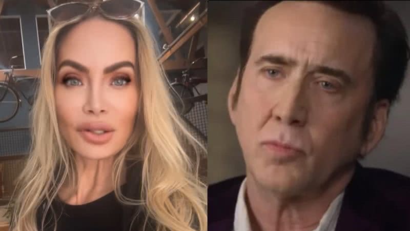 Christina Fulton e Nicolas Cage - Foto: Reprodução/Instagram