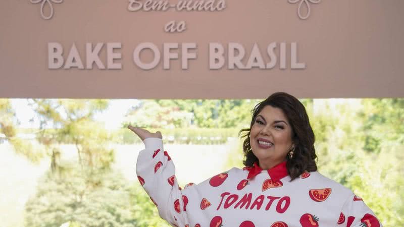 Fabiana Karla é a nova apresentadora do Bake Off Brasil - Divulgação/Rogerio Pallatta/SBT