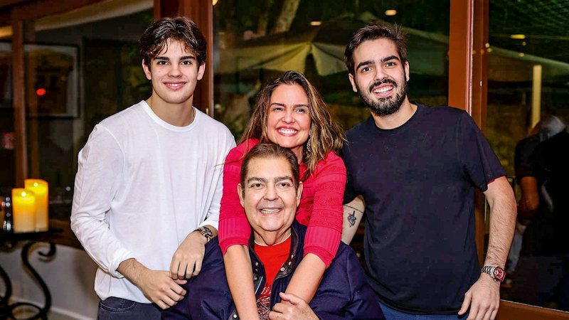 Faustão e Luciana estão juntos há 22 anos - Foto: Brazil News