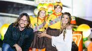 Sertanejo Hudson com os filhos e a esposa - Foto: RafaLuz Fotografia