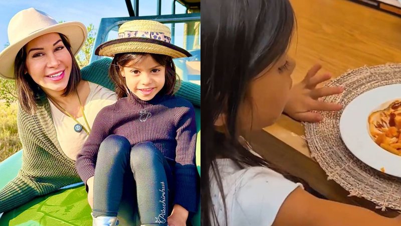 Filha de Maíra Cardi chama atenção com comentário nas redes sociais - Reprodução/Instagram