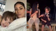 Simaria e o filho cantam juntos em luau da família - Reprodução/Instagram