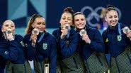 Ginastas brasileiras conquistam bronze - Foto: Getty Images