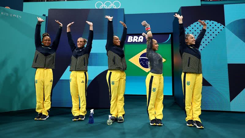 Equipe feminina de ginástica - Foto: Getty Images