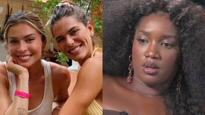 Grazi Massafera e Mariana Goldfarb mandam mensagens para Iza - Reprodução/Instagram/Globo