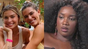 Grazi Massafera e Mariana Goldfarb mandam mensagens para Iza - Reprodução/Instagram/Globo