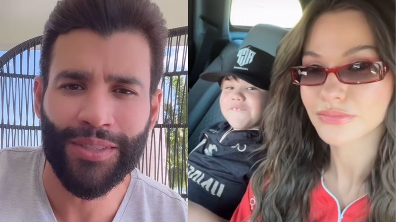 Equipe de Gusttavo Lima se pronuncia após filho do cantor ser visto dirigindo - Reprodução/Instagram