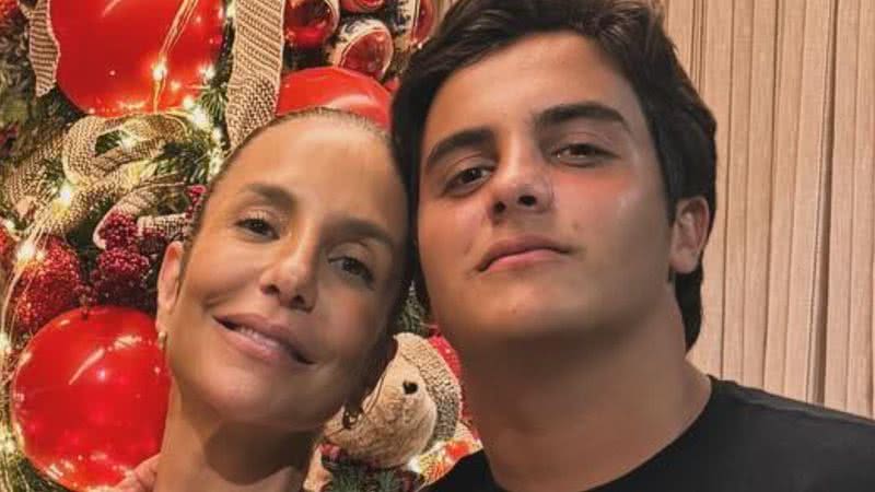 Ivete Sangalo e Marcelo, o filho mais velho - Foto: Reprodução/Instagram