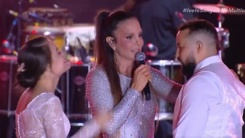 Ivete Sangalo faz casamento em show - Foto: Reprodução/Multishow