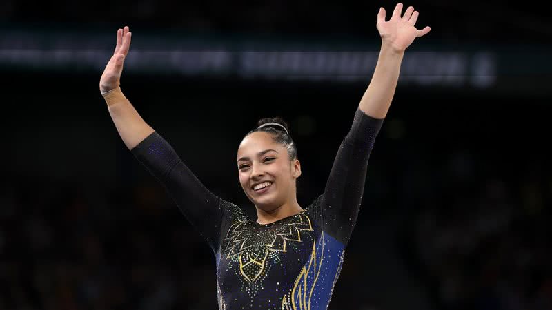 A ginasta Júlia Soares - Foto: Getty Images