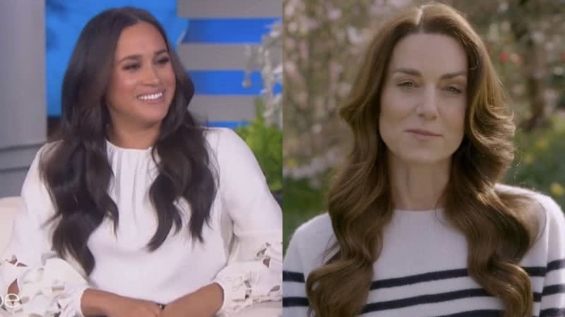 Meghan Markle e Kate Middleton - Foto: Reprodução / Youtube