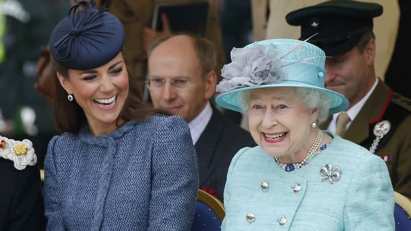 Kate Middleton e Rainha Elizabeth - Foto: Getty Images