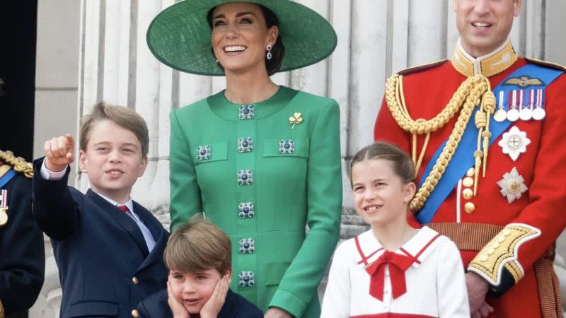 Kate Middleton e filhos - Foto: Getty Images