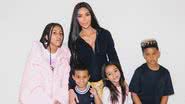 Kim Kardashian com os filhos - Foto: Reprodução/Instagram