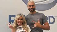 Liziane Gutierrez e Brenno participaram do reality A Grande Conquista 2, da Record - Foto: Reprodução / Instagram