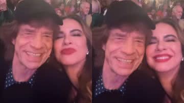 Mick Jagger e Luciana Gimenez - Reprodução/Instagram