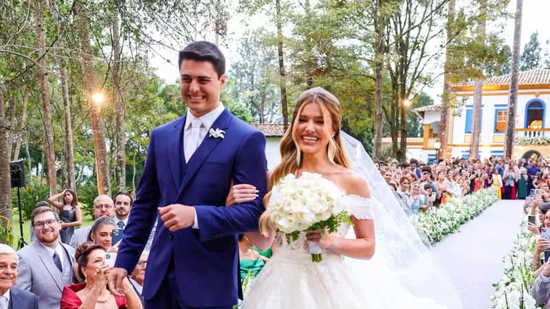 Luigi Cesar e Júlia Vieira se casam - Foto: Brazil News