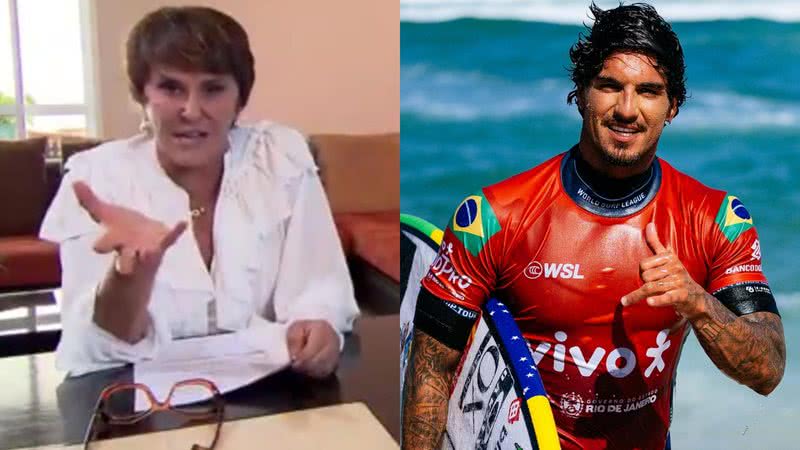 Márcia Sensitiva e Gabriel Medina - Foro: Globo/Instagram