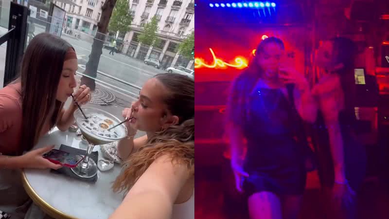 Mel Maia e a melhor amiga, Lívia, estão em Paris - Foto: Reprodução/Instagram