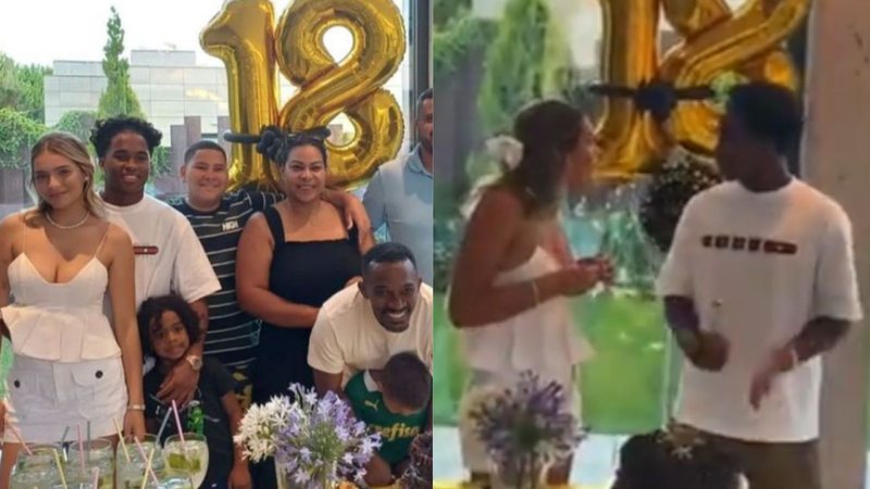 Endrick enfrenta suposto climão em festa com a família - Reprodução/Instagram