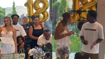 Endrick enfrenta suposto climão em festa com a família - Reprodução/Instagram