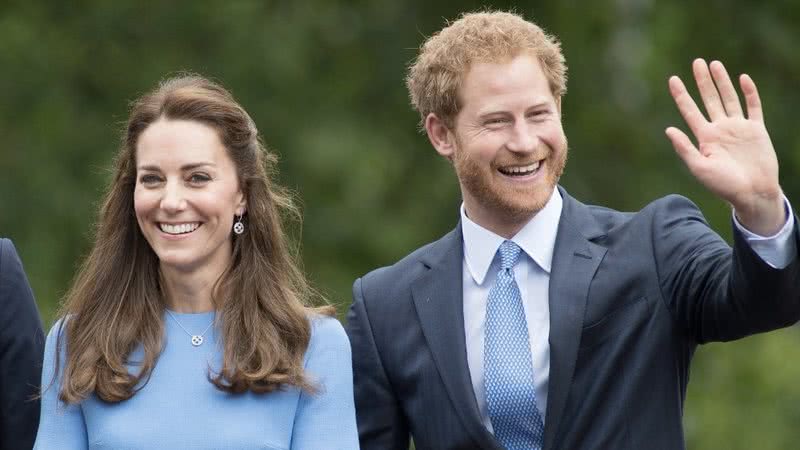 Príncipe Harry com Kate Middleton - Foto: Getty Images