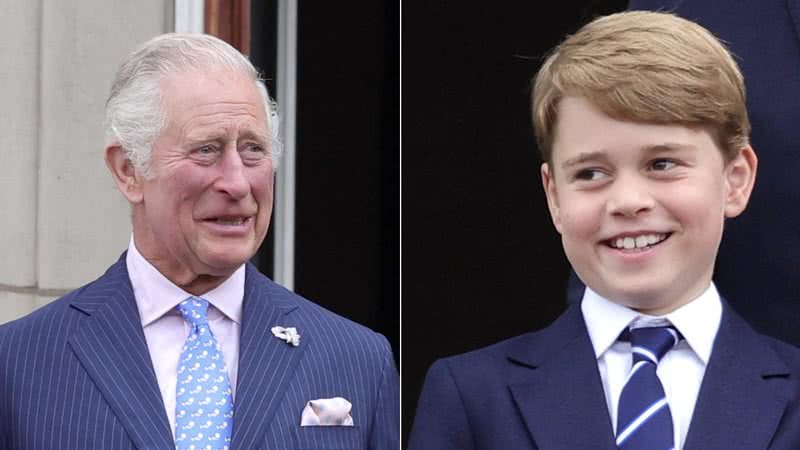 Rei Charles III e príncipe George - Foto: Getty Images