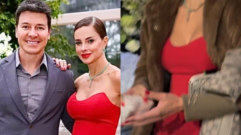 Rodrigo Faro flagra Vera Viel roubando doces em casamento - Reprodução/Instagram