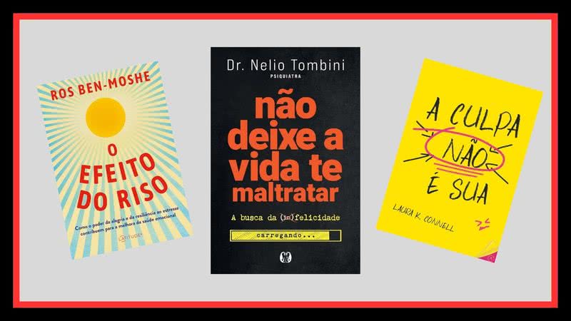 Escolha seus títulos prediletos para ampliar suas experiências e conhecimento sobre saúde mental. - Reprodução/Amazon