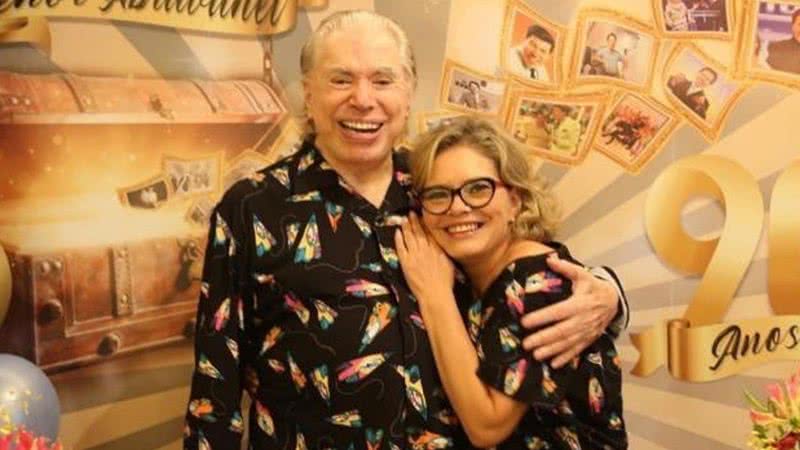 Silvio Santos e Cintia Abravanel - Foto: Reprodução / Instagram