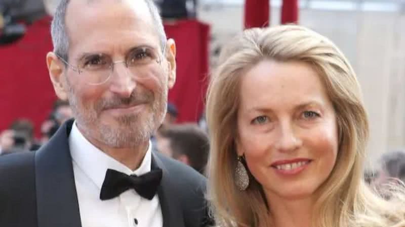 Steve Jobs e Laurene Powell - Foto: Getty Images