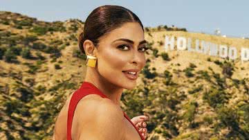 Juliana Paes foi recebida como estrela internacional na sede da Netflix, em Los Angeles - FOTOS: LINDSEY BYRNES/NETFLIX